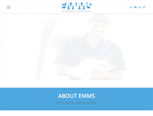 Tablet Screenshot of emms-online.com